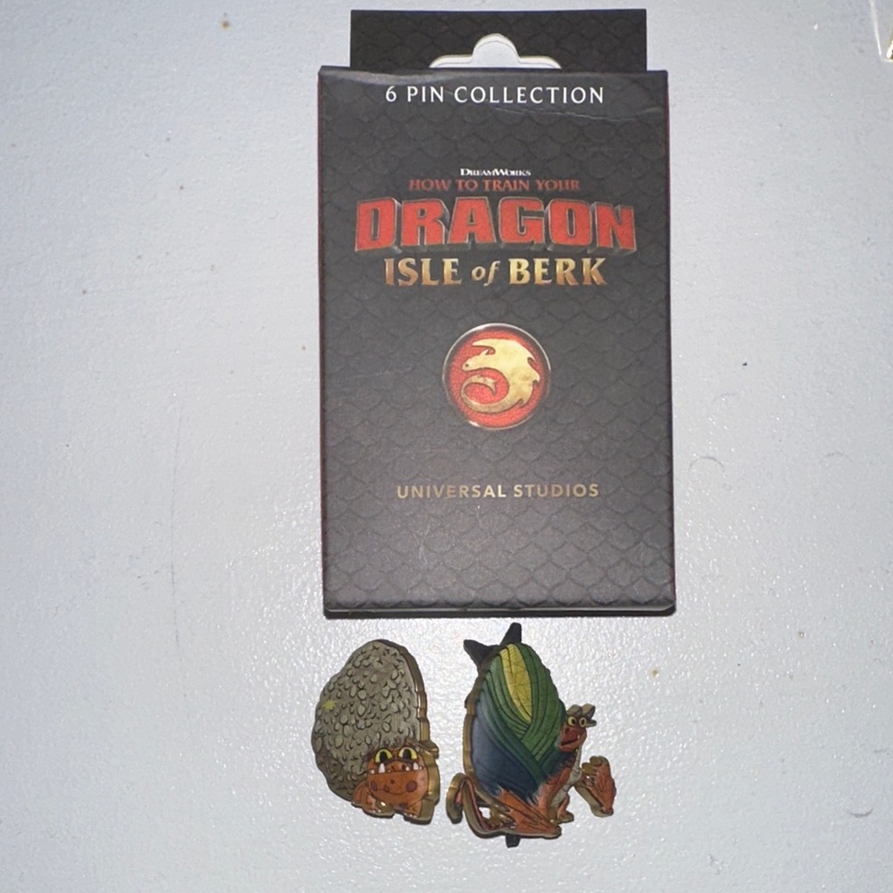 Isle of Berk How To Train Your Dragon Pins (2)